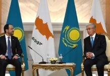 Президенты Казахстана и Кипра провели переговоры в узком составе